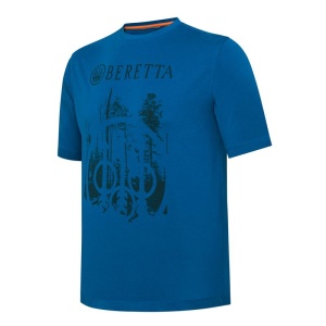 Outline T-Shirt Blue Twilight